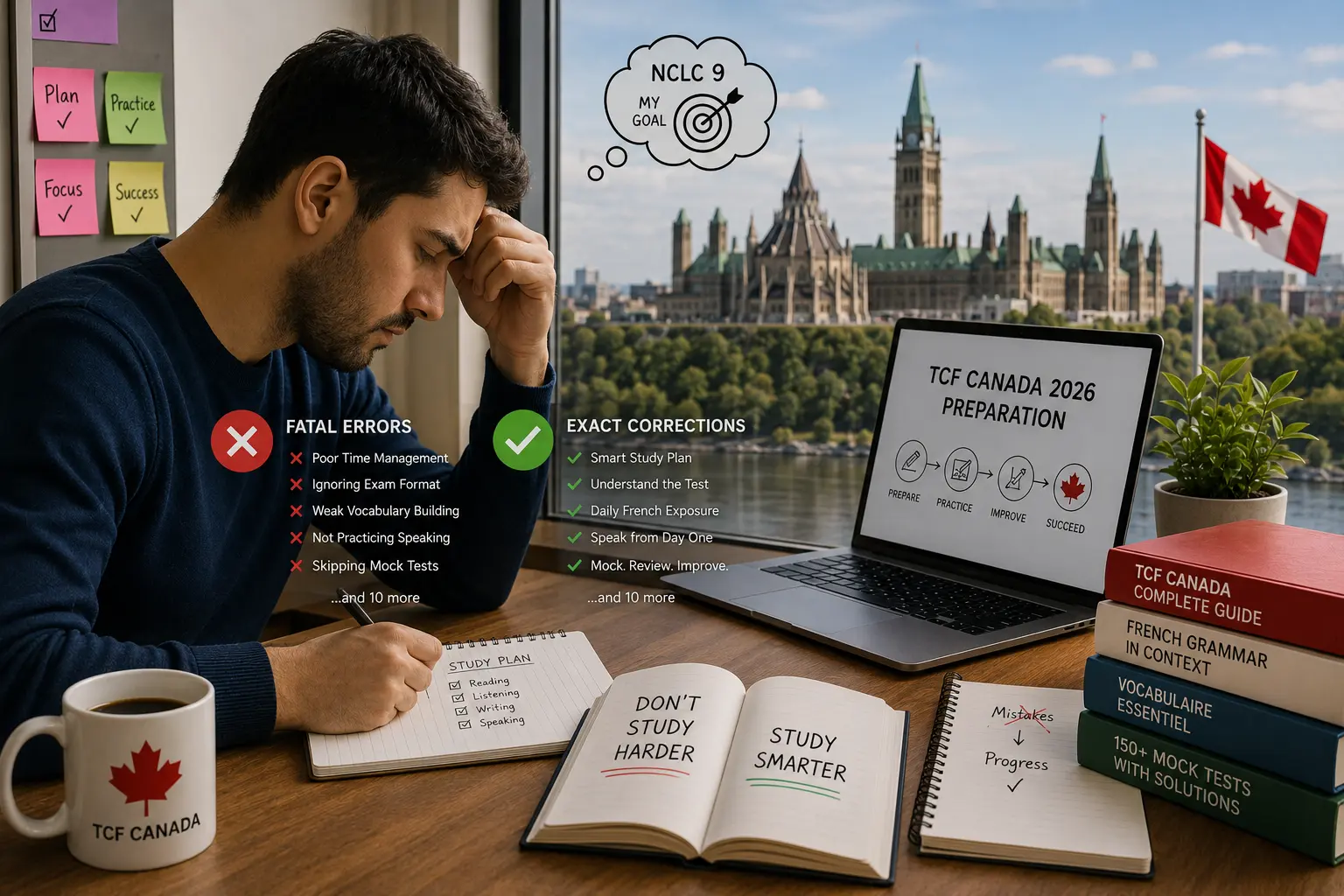 TCF Canada 2026: The 15 Fatal Preparation Errors That Cause NCLC Underperformance — And the Exact Corrections for Each