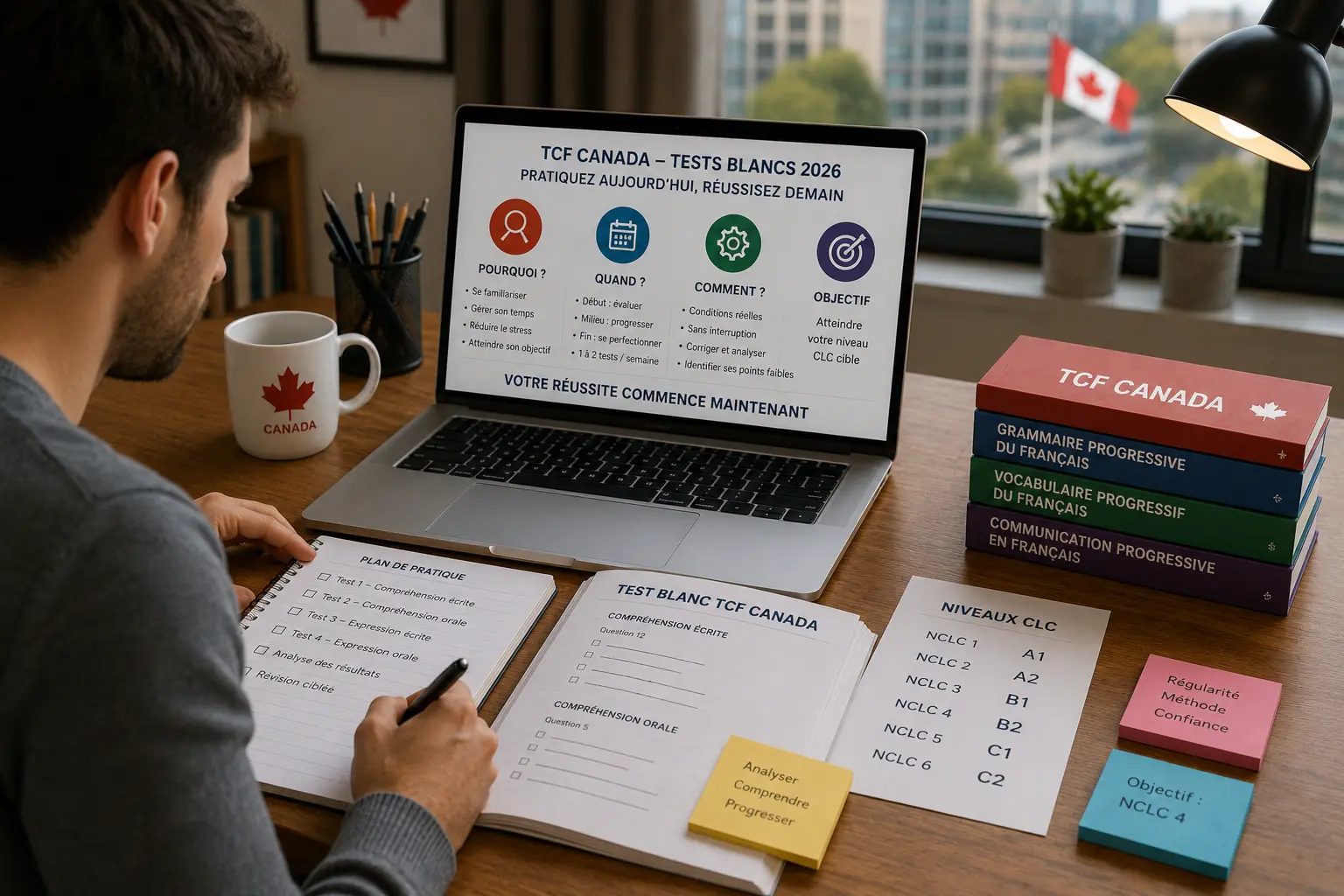 TCF Canada Mock Tests 2026: Why, When and How to Use Practice Exams to Guarantee Your Target NCLC Score