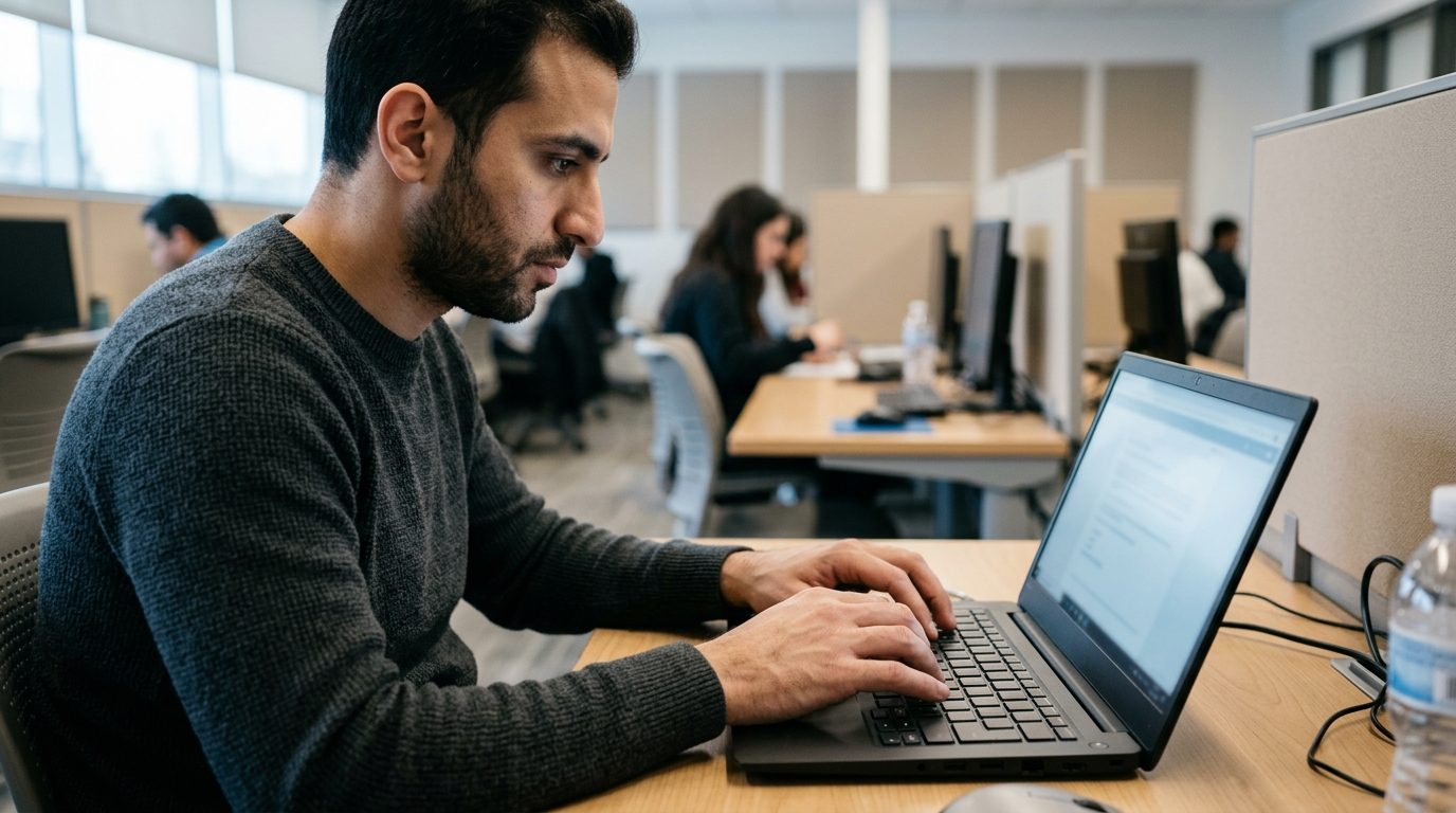 Typing French on a Computer-Based TCF Canada